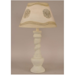 Coast Lamp Coastal Living Pot w/Twist Table Lamp Canvas Loafers 12-B20a - All