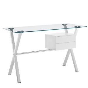 Modway Furniture Stasis Office Desk White Eei-1181-whi - All