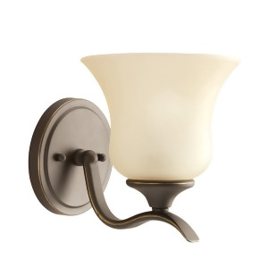 Kichler Wedgeport Wall Sconce 1Lt 6.5x7 Olde Bronze Umber Etched 5284Oz - All