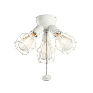 Kichler Industrial 3 Light Fixture Satin Natural White 370041Snw - All