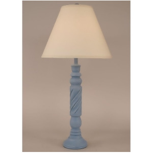 Coast Lamp Coastal Living Twist Candlestick Pot Lamp Wedgewood Blue 12-B15b - All