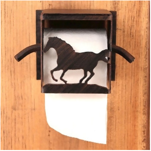 Coast Lamp Rustic Living Iron Running Horse Toilet Paper Box Sienna 15-R19f - All