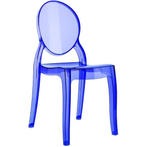 Compamia Baby Elizabeth Kids Chair Transparent Violet Isp051-tvio - All