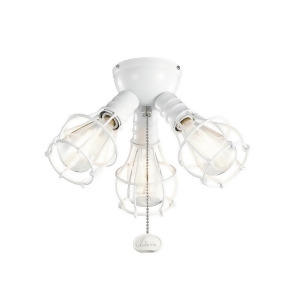 Kichler Industrial 3 Light Fixture White 370041Wh - All