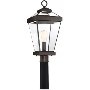 Quoizel Ravine 1 Light 150W Outdoor Post Lantern Lg Western Bronze Rav9010wt - All