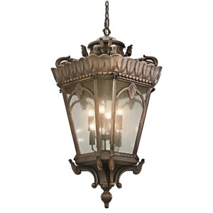Kichler Tournai Outdoor Pendant 8Lt Londonderry Clear Seeded 9568Ld - All