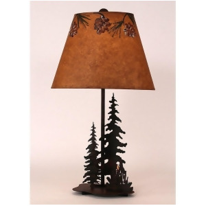 Coast Lamp Rustic Living Small Pine Tree/Campfire Lamp Sienna 15-R8e - All