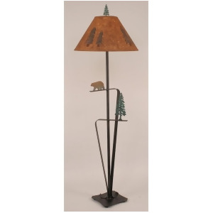 Coast Lamp Rustic Walking Bear/Pine Tree Floor Lamp Outland 12-R16a - All