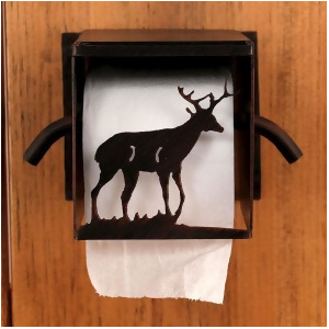 Coast Lamp Rustic Living Iron Deer Toilet Paper Box Sienna 15-R27m - All