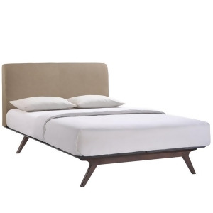 Modway Furniture Tracy Queen Bed Cappuccino Latte Mod-5238-cap-lat - All