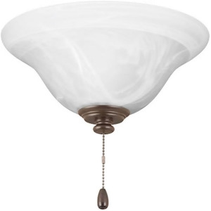 Progress AirPro 1 Light 11.25 Ceiling Fan Light Bronze P2660-20 - All