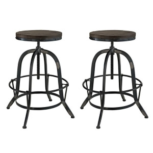 Modway Furniture Collect Bar Stool Set of 2 Black Eei-1603-blk-set - All