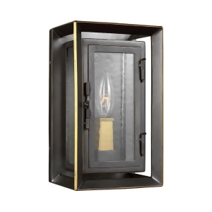 Feiss Urbandale 1 Lt Out Wall Lantern Anq Brz/Painted Brass Ol13800anbz-pbb - All