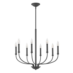 Hinkley 8 Light Alister Single Tier Chandelier Buckeye Bronze 3076Kz - All