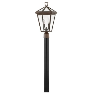 Hinkley 2 Lt Alford Place Outdoor Post Top/Pier Mount Rubbed Bronze 2561Oz - All