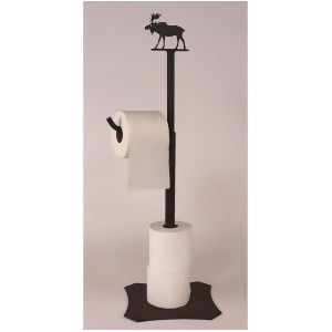 Coast Lamp Rustic Living Iron Moose Toilet Paper Holder Sienna 15-R25m - All