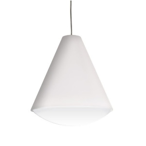 Dainolite 14W Led Pendant with Empire Shade White Emled-13p-wh - All