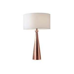 Adesso Linda Table Lamp Brushed Copper 1517-20 - All