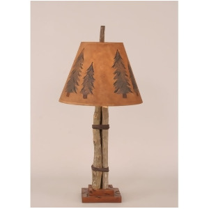 Coast Lamp Rustic Living Twig Leather Lamp Leather 12-R37a - All
