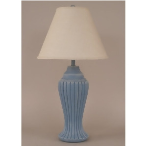 Coast Lamp Coastal Living Ridged Pot Table Lamp Wedgewood Blue 12-B17d - All