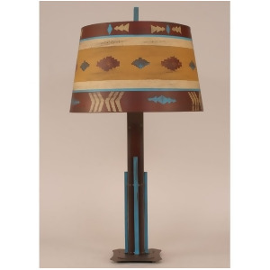 Coast Lamp Rustic Living Iron Rod Table Lamp South Western 12-R47a - All