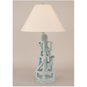 Coast Lamp Coastal Living Life Guard Chair Table Lamp Grey 12-B23a - All