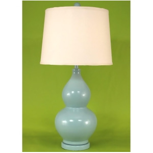 Coast Lamp Casual Living Sectioned Tear Drop Table Lamp Grey 14-C26b - All