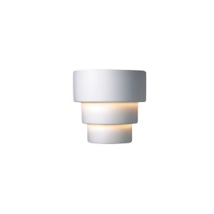 Justice Design Ambiance Small Terrace Wall Sconce Bisque Incan. - All