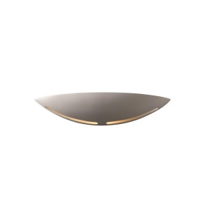 Justice Design Ambiance Sm Ada Slice Wall Sconce Bisque Incan. - All