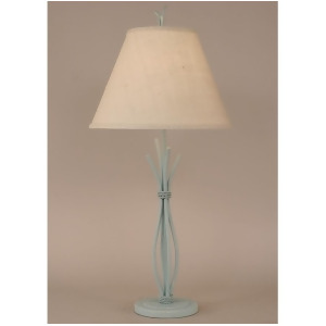 Coast Lamp Coastal Living Iron Stack w/Braided Wire Table Lamp Grey 12-B28f - All