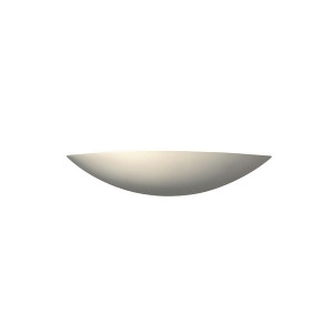 Justice Design Ambiance Sm Ada Sliver Wall Sconce Bisque Incan. - All
