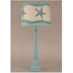 Coast Lamp Coastal Living Round Buffet Table Lamp Turquoise 12-B20d - All