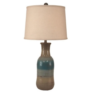 Coast Lamp Coastal Living Textured Pottery Table Lamp Surf 16-B3b - All