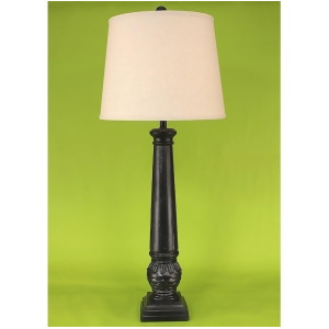 Coast Lamp Casual Living Table Leg Lamp w/Pineapple Steel 14-C23d - All