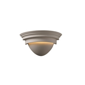 Justice Design Ambiance Classic Wall Sconce Bisque Incandescent - All