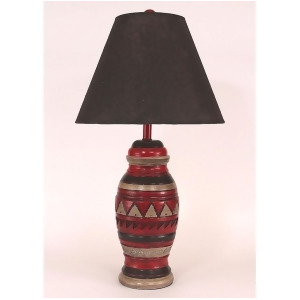 Coast Lamp Rustic Living Saddle Bag Pattern Pot Lamp Outback 15-R17a - All