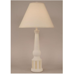 Coast Lamp Coastal Living Striped Pedestal Table Lamp Nude/Golden 12-B12d - All