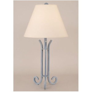 Coast Lamp Coastal Living Iron Lamp w/3-Legs Wedgewood Blue 12-B28c - All