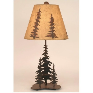 Coast Lamp Rustic Living Small Iron Feather Tree Table Lamp Sienna 15-R9c - All