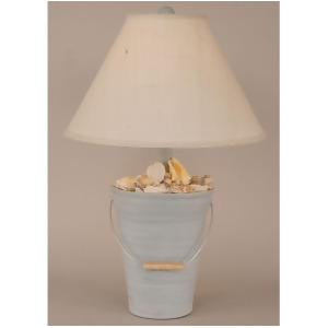 Coast Lamp Coastal Living Bucket of Shells Table Lamp Cottage Seaside 12-B18b - All