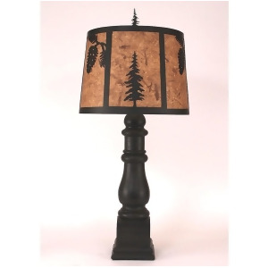 Coast Lamp Rustic Living Country Squire Table Lamp Kodiak 15-R3c - All
