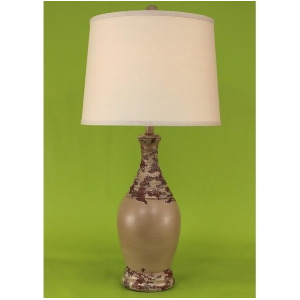 Coast Lamp Casual Living Ribbed Neck Tear Drop Lamp Vintage 14-C15d - All