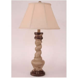 Coast Lamp Casual Living Pot Table Lamp with Twist Cottage 14-C7b - All