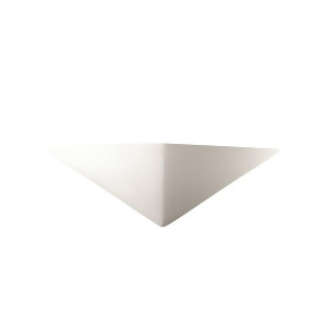 Justice Design Ambiance Ada Triangle Wall Sconce Bisque Incan. - All