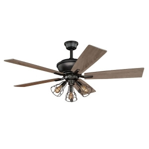 Vaxcel Clybourn 3 Ceiling Fan Bronze F0042 - All