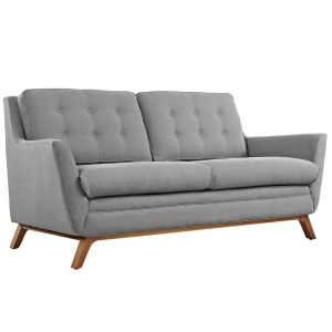 Modway Furniture Beguile Fabric Loveseat Expectation Gray Eei-1799-gry - All