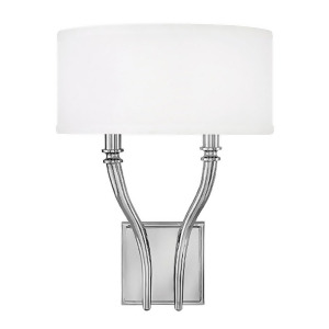 Hinkley 2 Light Surrey Wall Sconce Polished Nickel 4002Pn - All