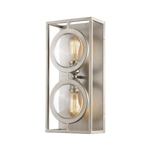 Z-lite Port 2 Light Wall Sconce Antique Silver Antique Silver 448-2S-as - All