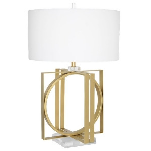 Van Teal Direct Correlation Frisco 1 Light Table Lamp Gold 627672 - All