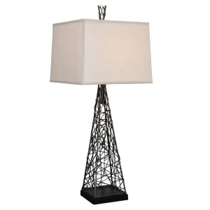 Van Teal District Berwick 1 Light Table Lamp Bronze 624772 - All